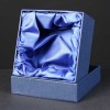 Satin Box Dome Paperweight 4.1x4.1x2.35  inches, Single, White Sleeve