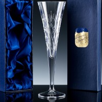 Inverness Crystal Traditional Panelled 24% Lead Crystal 6oz Conical Champagne Flute